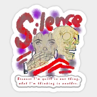 Silence Sticker